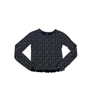 Floral Light Sleeve Cropped Shirt